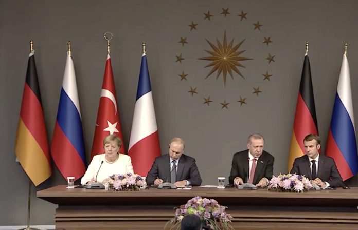 merkel_putin_erdogan_macron_istanbul