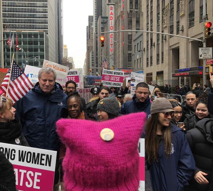 blasio_nyc_womensmarch2019_turkishjournal_sa