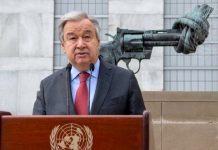 UN Chief Lauds Ceasefire in Oleshky, Ukraine That White House Says Melania Trump Helped Secure