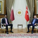Cumhurbaşkanı Erdoğan, Katar Emiri Şeyh Temim bin Hamed Al Sani ile görüştü