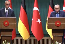 German Leader Merz, Erdogan Shore Up Bilateral Relations